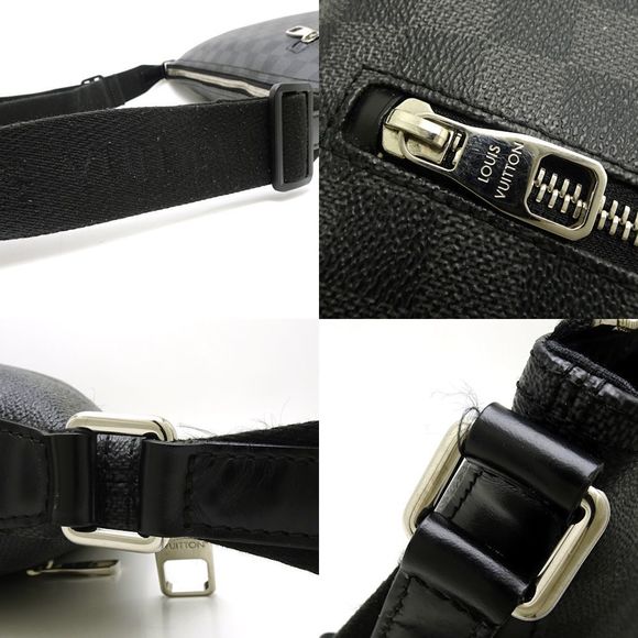 Louis Vuitton Damier Graphite Mick PM Diagonal Shoulder Black - Picture 5 of 8